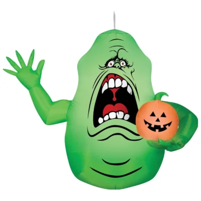 Morris Costumes 49 Inch Medium Airblown Hanging Slimer Ghost With Pumpkin Inflatable
