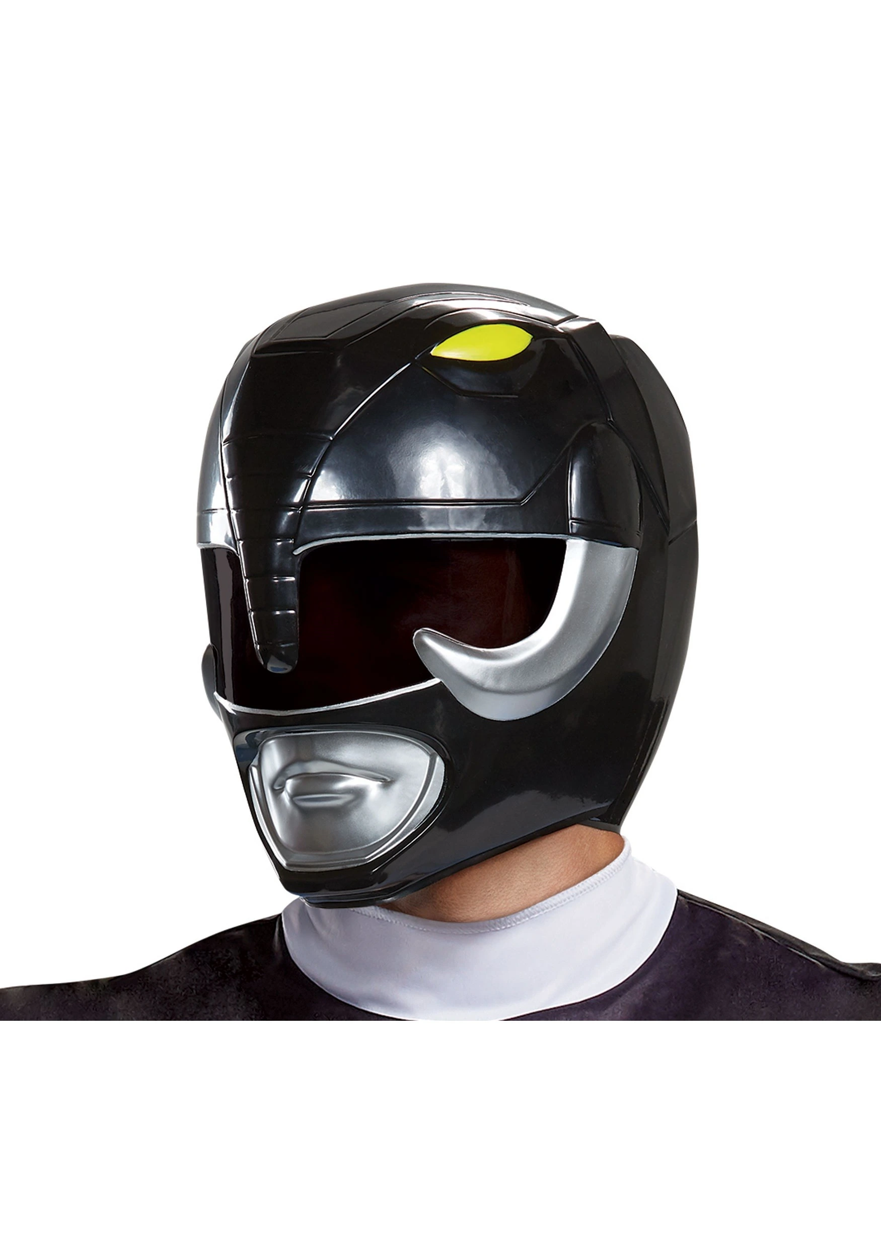 Disguise Black Ranger Helmet For Adults 3 Disguise Black Ranger Helmet For Adults