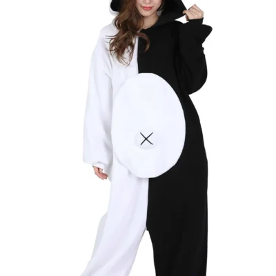 Sazac Danganronpa Monokuma Kigurumi For Adult -Fun Costumes Store adult danganronpa monokuma kigurumi alt 2