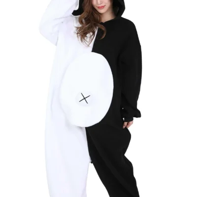 Sazac Danganronpa Monokuma Kigurumi For Adult -Fun Costumes Store adult danganronpa monokuma kigurumi alt 3