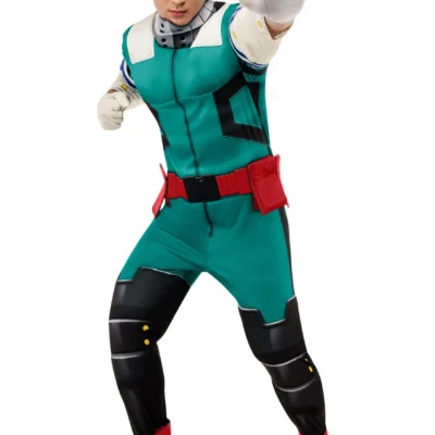 Rubies Costume Co. Inc Deku My Hero Academia Izuku Midoriya Costume For Adults -Fun Costumes Store adult deku my hero academia izuku midoriya costume alt 4