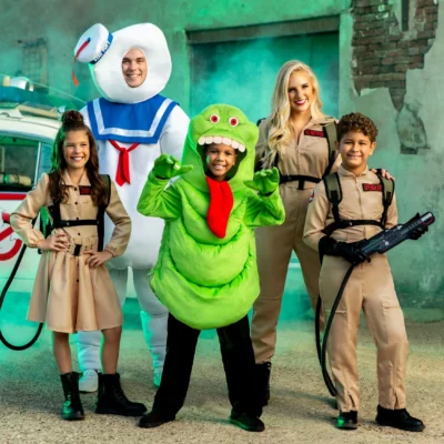 Boloparty Ghostbusters Adult Stay Puft Costume -Fun Costumes Store adult ghostbusters stay puft costume alt 4