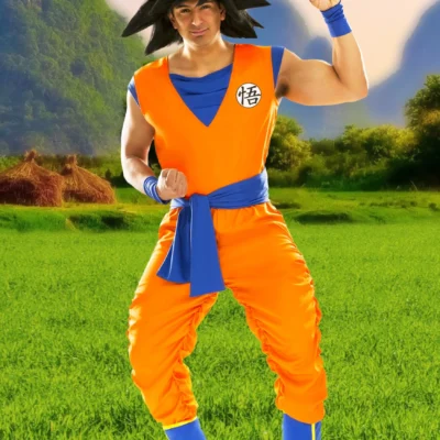 Fun Costumes Dragon Ball Z Goku Men's Costume 13 Fun Costumes Dragon Ball Z Goku Men's Costume -Fun Costumes Store adult goku costume alt 5