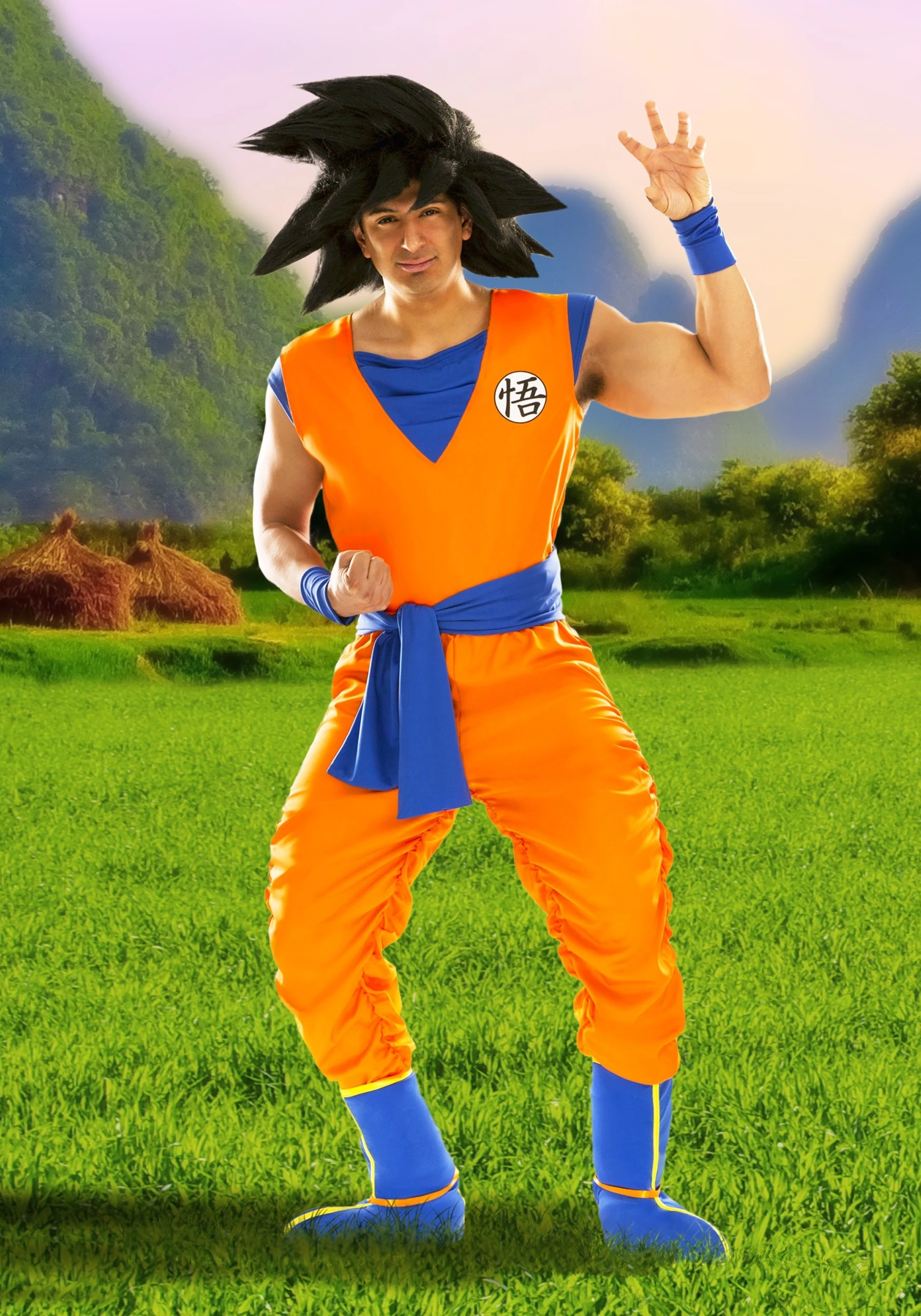 Fun Costumes Dragon Ball Z Goku Men's Costume 7 Fun Costumes Dragon Ball Z Goku Men's Costume - Image 5