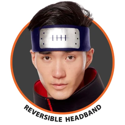 InSpirit Naruto Shippuden Akatsuki Costume For Adults -Fun Costumes Store adult nartuto shippuden akatsuki costume alt 2