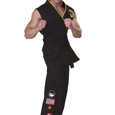 Fun Costumes Authentic Karate Kid Cobra Kai Costume For Men