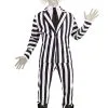 Jerry Leigh Beetlejuice Adult Costume -Fun Costumes Store beetlejuice adult costume