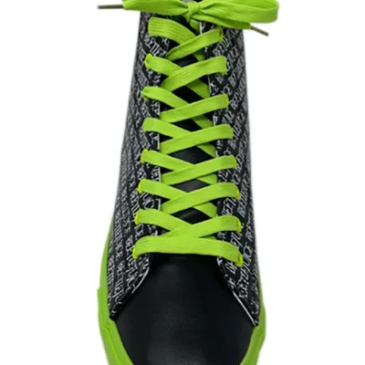 Ground Up Adult Beetlejuice Printed Logo Hi-Top Sneakers -Fun Costumes Store beetlejuice printed logo adult hi top sneakers alt 5