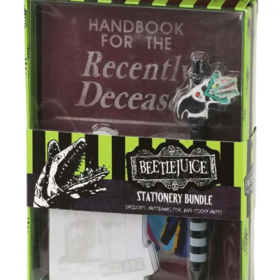 Isaac Morris Ltd Beetlejuice Handbook For The Recently Deceased Stationary Bundle 8 Isaac Morris Ltd Beetlejuice Handbook For The Recently Deceased Stationary Bundle -Fun Costumes Store beetlejuice recently deceased stationary bundle alt 2