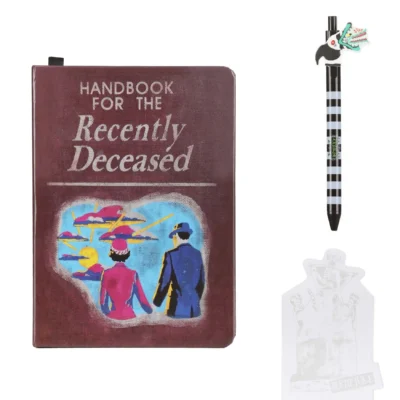 Isaac Morris Ltd Beetlejuice Handbook For The Recently Deceased Stationary Bundle 9 Isaac Morris Ltd Beetlejuice Handbook For The Recently Deceased Stationary Bundle -Fun Costumes Store beetlejuice recently deceased stationary bundle alt 3