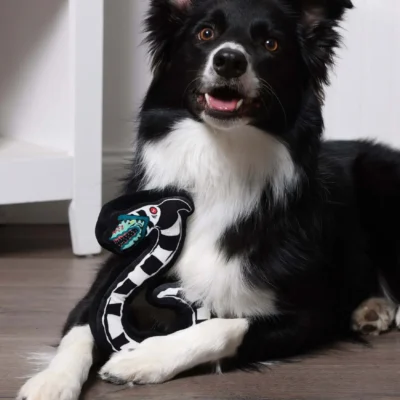 Buckle-Down Beetlejuice Sandworm Dog Toy Squeaker Plush