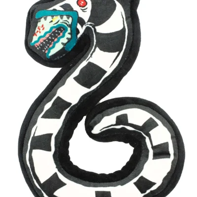 Buckle-Down Beetlejuice Sandworm Dog Toy Squeaker Plush -Fun Costumes Store beetlejuice sandworm dog toy squeaker plush alt 2
