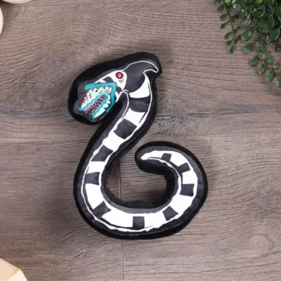 Buckle-Down Beetlejuice Sandworm Dog Toy Squeaker Plush -Fun Costumes Store beetlejuice sandworm dog toy squeaker plush alt 3