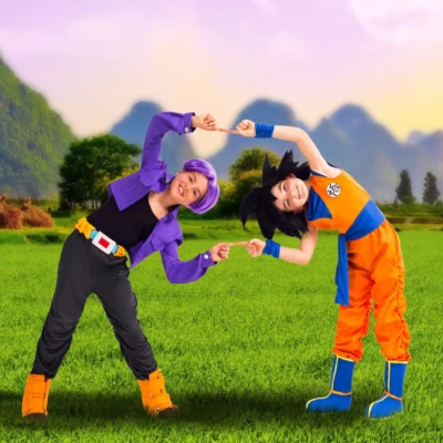 Fun Costumes Boys Goku Costume -Fun Costumes Store child goku costume alt 6