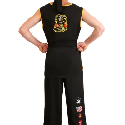 Fun Costumes Karate Kid Cobra Kai Costume For Men -Fun Costumes Store cobra kai costume alt 10