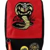 Bioworld Merchandising / Independent Sales Cobra Kai Embroidered Laptop Backpack -Fun Costumes Store cobra kai embroidered patches laptop backpack