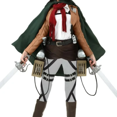 Fun Costumes Attack On Titan Mikasa Deluxe Costume