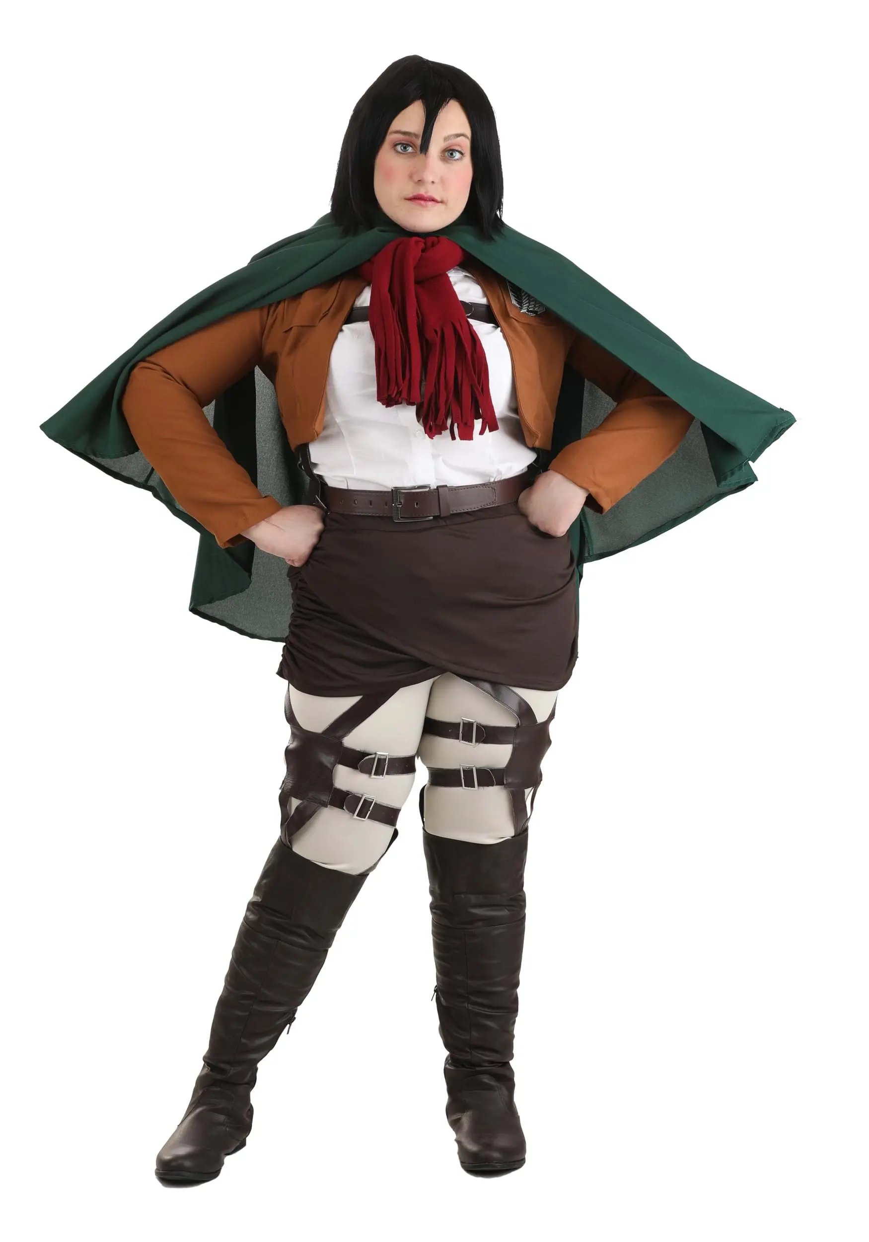 Fun Costumes Attack On Titan Mikasa Deluxe Costume 11 Fun Costumes Attack On Titan Mikasa Deluxe Costume - Image 9