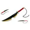Ruian Fly Cutlery Demon Slayer: Sound Hashira - Tengen Uzui Cosplay Sword -Fun Costumes Store demon slayer sound hashira tengen uzui cosplay sword