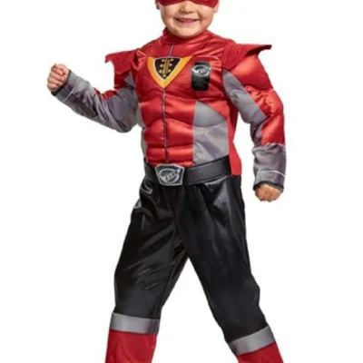Disguise Red Power Ranger Costume For Toddlers