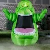 Mars Hill 5FT Ghostbusters Inflatable Slimer Decoration 2 Mars Hill 5FT Ghostbusters Inflatable Slimer Decoration -Fun Costumes Store ghostbusters 5ft inflatable slimer decoration 0