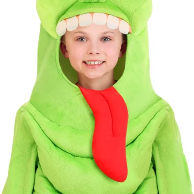 Fun Costumes Ghostbusters Slimer Kid's Costume 17 Fun Costumes Ghostbusters Slimer Kid's Costume -Fun Costumes Store ghostbusters child slimer costume alt 7