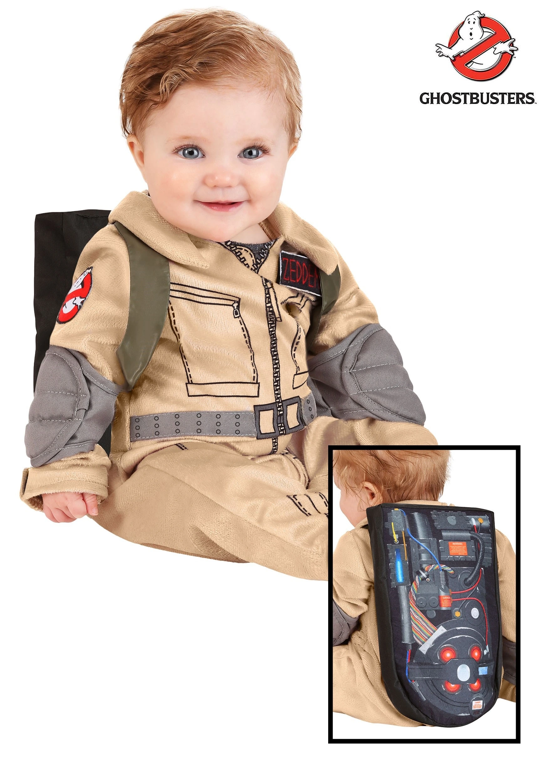 Fun Costumes Ghostbusters Infant Jumpsuit Costume 3 Fun Costumes Ghostbusters Infant Jumpsuit Costume