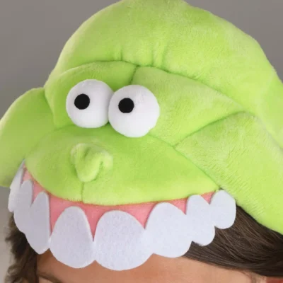 Elope Ghostbusters Slimer Soft Headband 8 Elope Ghostbusters Slimer Soft Headband -Fun Costumes Store ghostbusters slimer plush headband alt 2