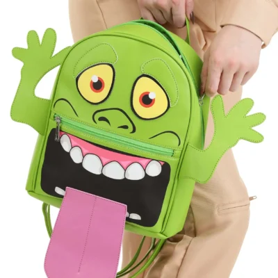 OMG Handbags Ghostbusters Slimer Trick-or-Treat Backpack -Fun Costumes Store ghostbusters slimer trick or treat tote alt 4