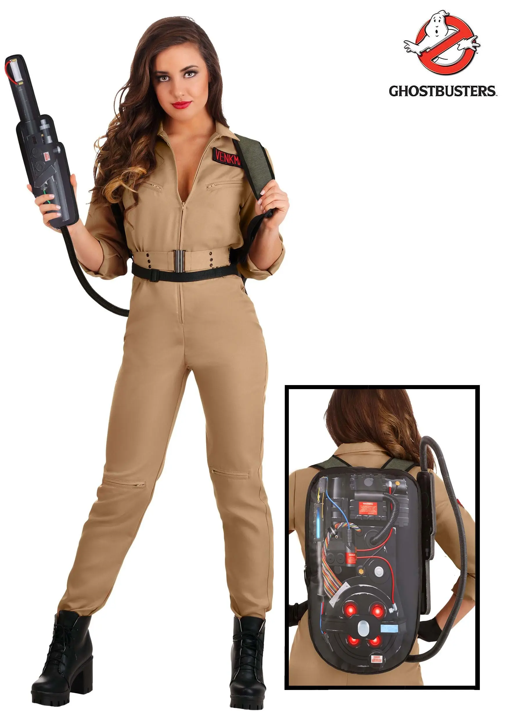Fun Costumes Ghostbusters Women's Jumpsuit Costume 13 Fun Costumes Ghostbusters Women's Jumpsuit Costume - Image 11