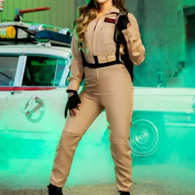 Fun Costumes Ghostbusters Women's Jumpsuit Costume 33 Fun Costumes Ghostbusters Women's Jumpsuit Costume -Fun Costumes Store ghostbusters womens costume jumpsuit alt 12