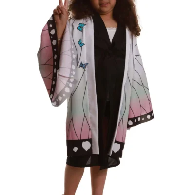 Karnival Costumes Anime Butterfly Costume Robe For Girls -Fun Costumes Store girls anime butterfly costume robe alt 3