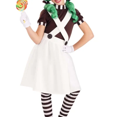 Armada Chocolate Factory Worker Costume For Girls