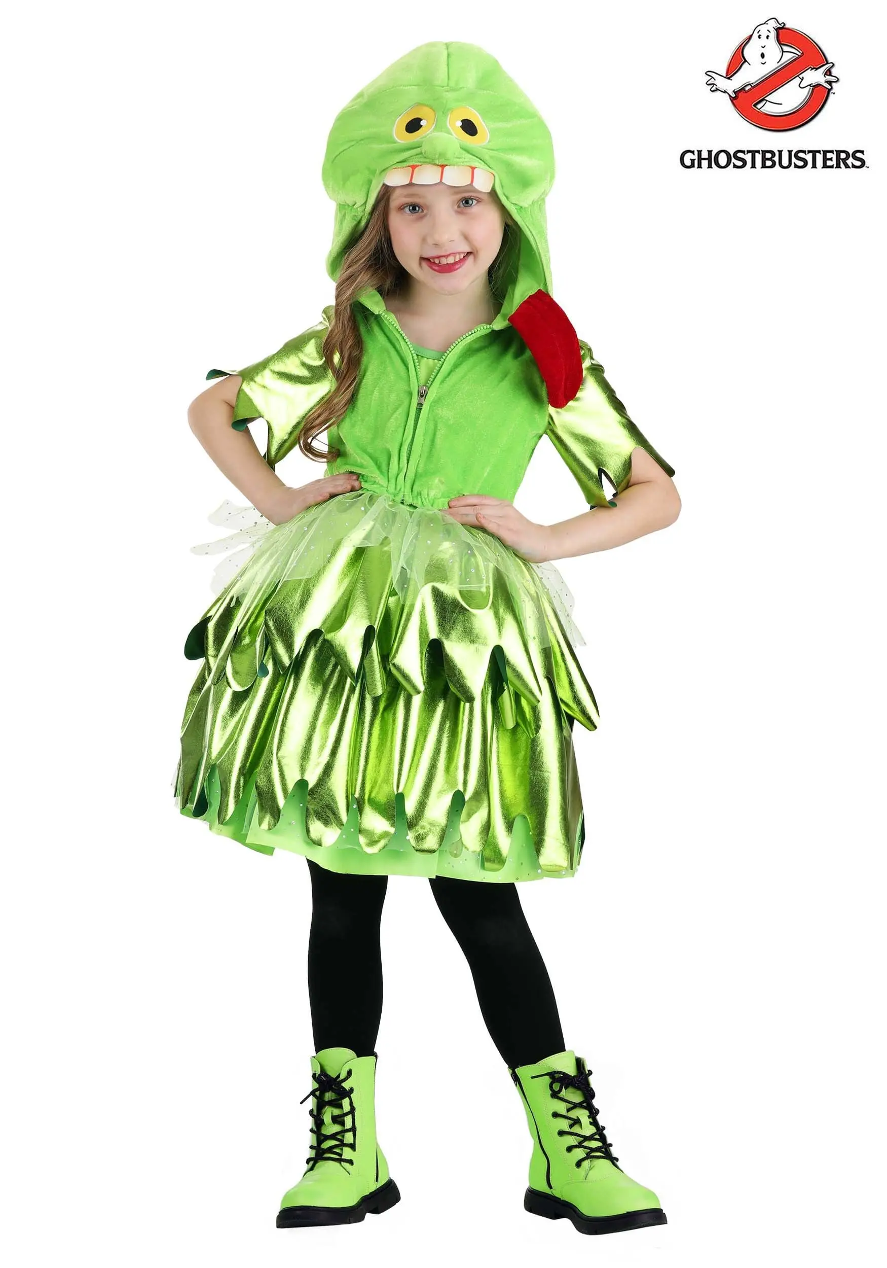 M&R TOY CO., LTD Ghostbusters Slimer Costume For Girls 3 M&R TOY CO., LTD Ghostbusters Slimer Costume For Girls