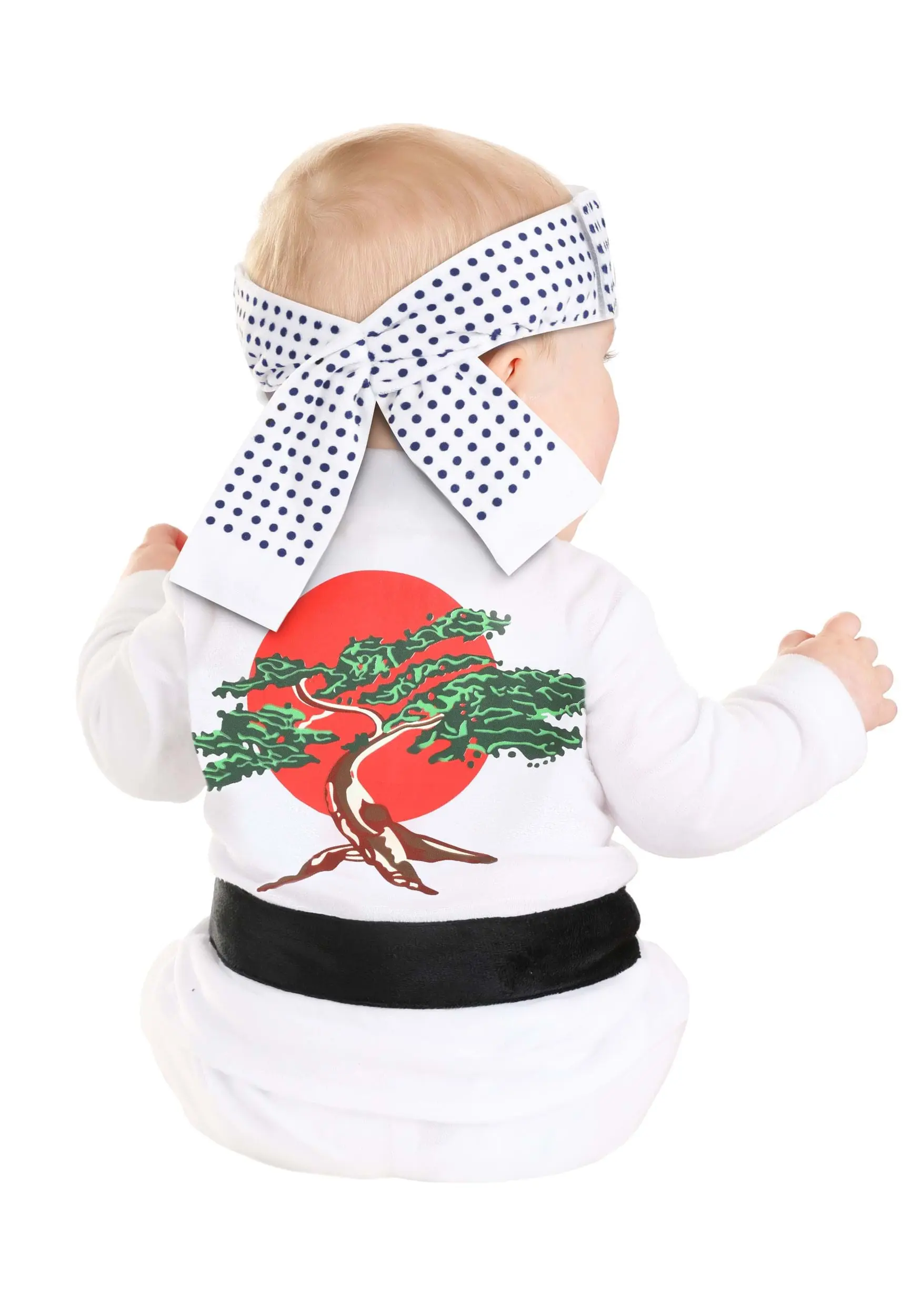 Fun Costumes Infant Daniel-San Karate Kid Costume 4 Fun Costumes Infant Daniel-San Karate Kid Costume - Image 2