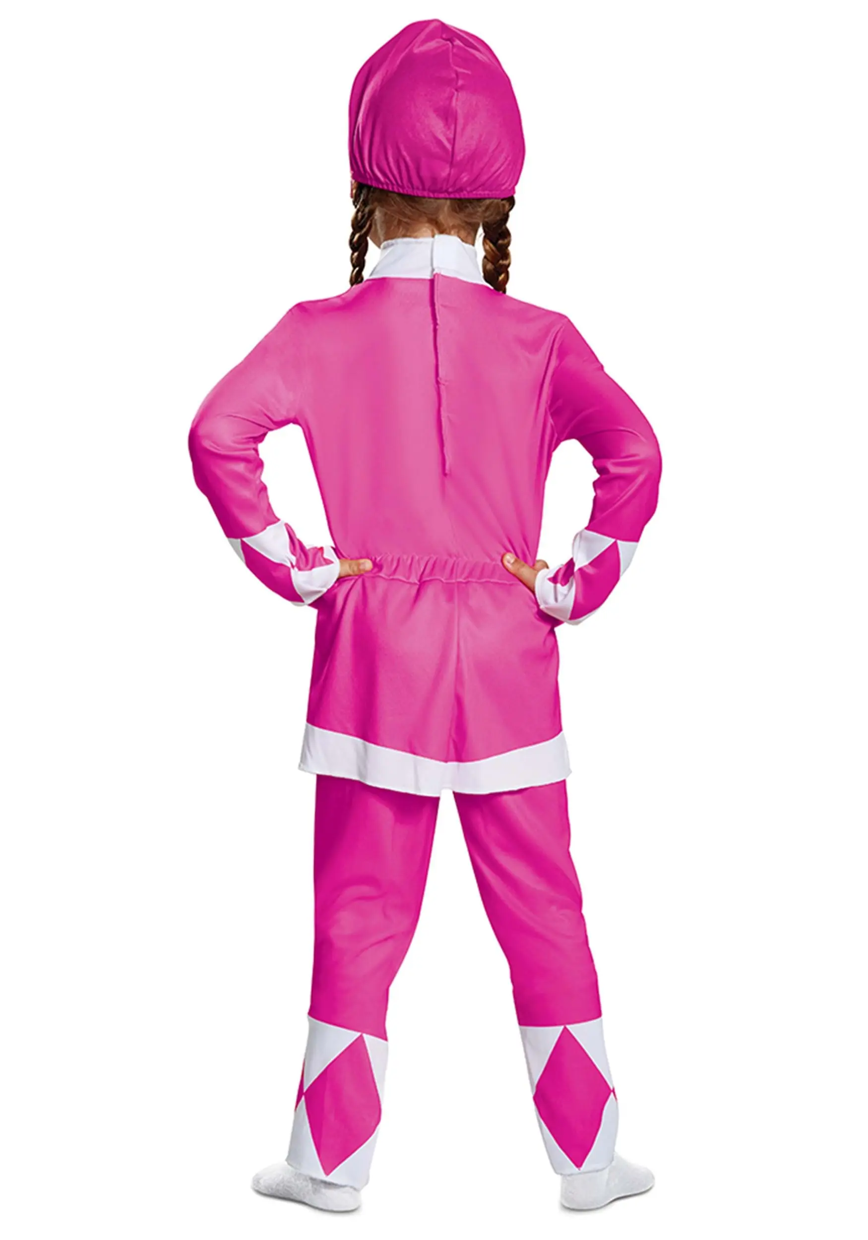 Disguise Toddler Power Rangers Pink Ranger Costume 5 Disguise Toddler Power Rangers Pink Ranger Costume - Image 3