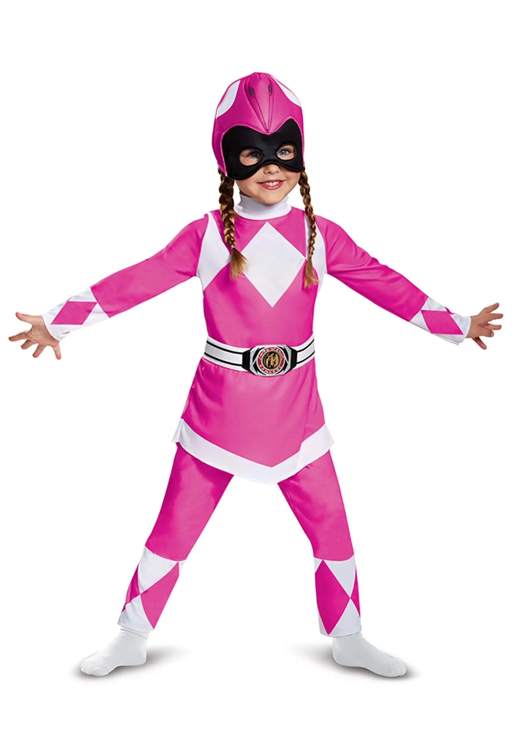 Disguise Toddler Power Rangers Pink Ranger Costume 3 Disguise Toddler Power Rangers Pink Ranger Costume
