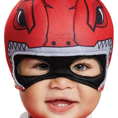 Disguise Toddler Power Rangers Red Ranger Muscle Costume -Fun Costumes Store infant toddler power rangers red ranger muscle costume alt 2