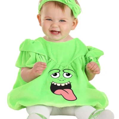 Armada Ghostbusters Slimer Bubble Infant's Costume -Fun Costumes Store infants ghostbusters slimer bubble costume alt 1