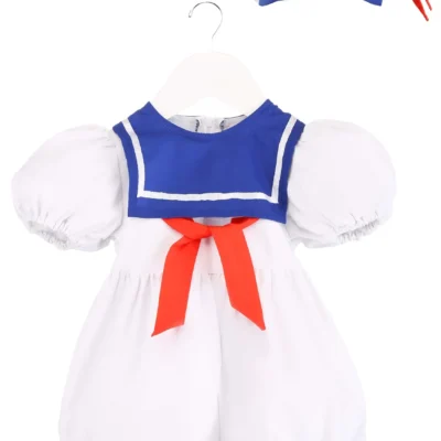 Fun Costumes Stay Puft Infant Ghostbusters Bubble Costume -Fun Costumes Store infants ghostbusters stay puft bubble costume alt 7