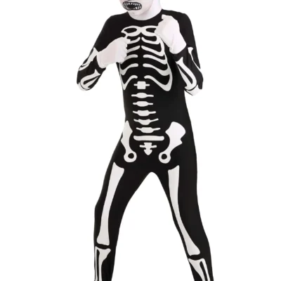 Fun Costumes Child Authentic Karate Kid Skeleton Suit