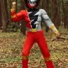 Disguise Power Rangers Dino Fury Red Ranger Costume For Kids 2 Disguise Power Rangers Dino Fury Red Ranger Costume For Kids -Fun Costumes Store kids power rangers dino fury red ranger costume