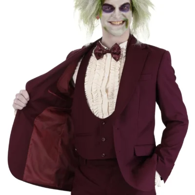 Haizhilan Garment CO., LTD Men's Beetlejuice Wedding Suit Blazer -Fun Costumes Store mens beetlejuice suit blazer alt 4