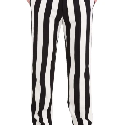 Haizhilan Garment CO., LTD Classic Beetlejuice Suit Pants For Men