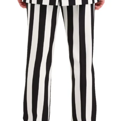 Haizhilan Garment CO., LTD Classic Beetlejuice Suit Pants For Men -Fun Costumes Store mens classic beetlejuice suit pants alt 3