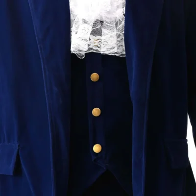 Fun Costumes Deluxe Blue 60s Swinger Costume For Men 15 Fun Costumes Deluxe Blue 60s Swinger Costume For Men -Fun Costumes Store mens deluxe 60s swinger halloween costume alt 3