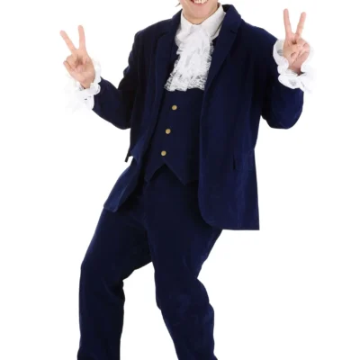 Fun Costumes Deluxe Blue 60s Swinger Costume For Men 21 Fun Costumes Deluxe Blue 60s Swinger Costume For Men -Fun Costumes Store mens deluxe 60s swinger halloween costume alt 9