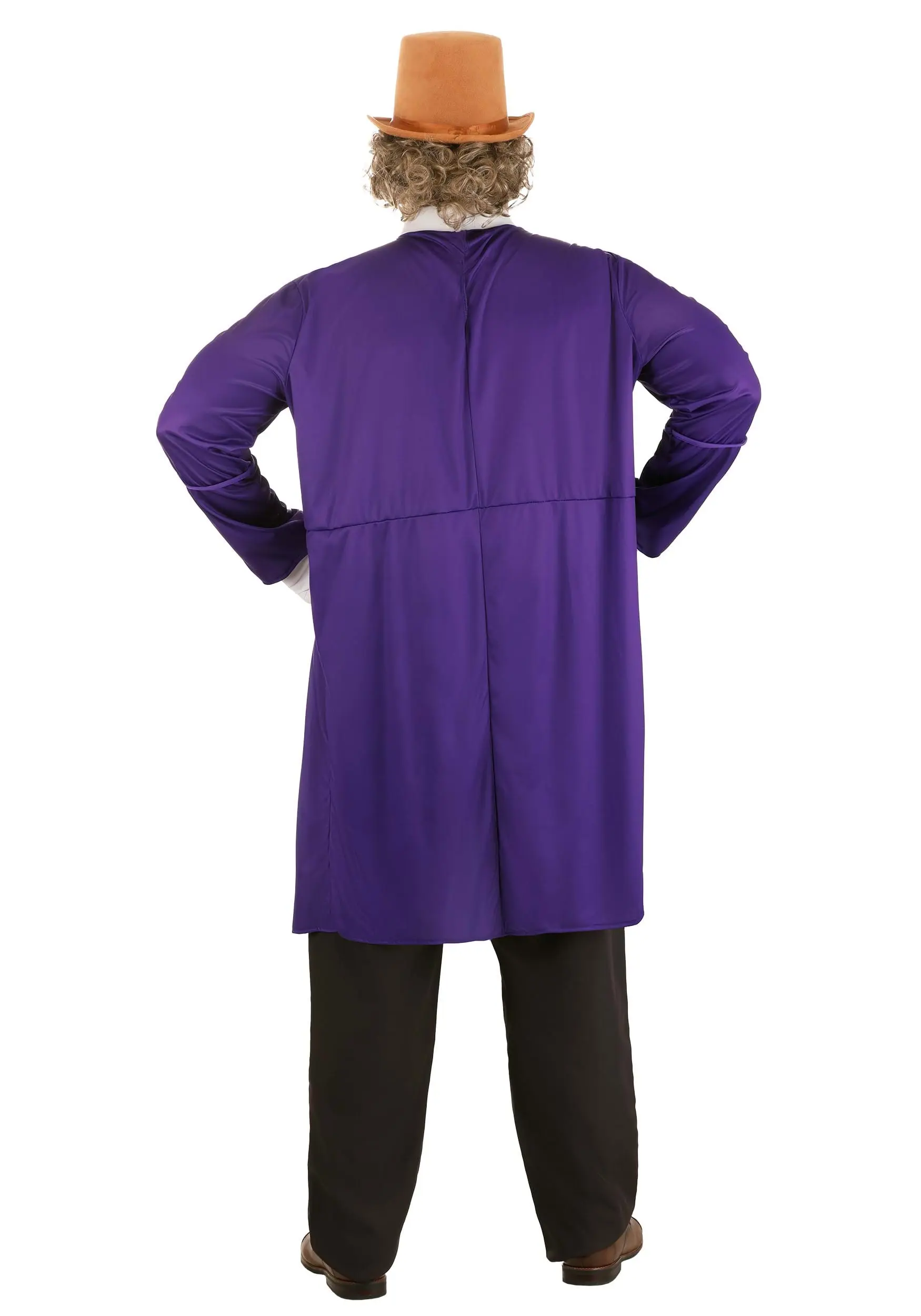 Jerry Leigh Plus Size Willy Wonka Costume For Men 4 Jerry Leigh Plus Size Willy Wonka Costume For Men - Image 2