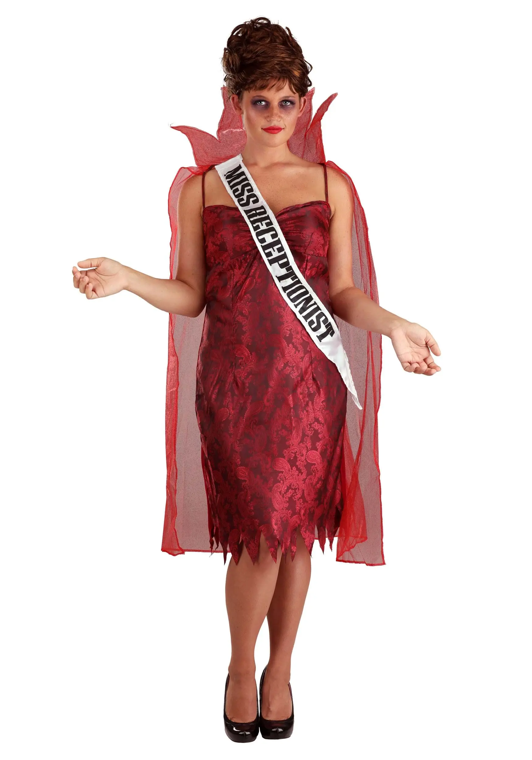 Fun Costumes Miss Dead Receptionist Costume 4 Fun Costumes Miss Dead Receptionist Costume - Image 2