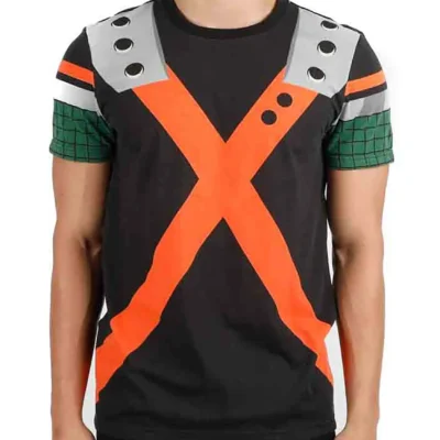 Bioworld Merchandising / Independent Sales My Hero Academia Adult Bakugo Cosplay Tee